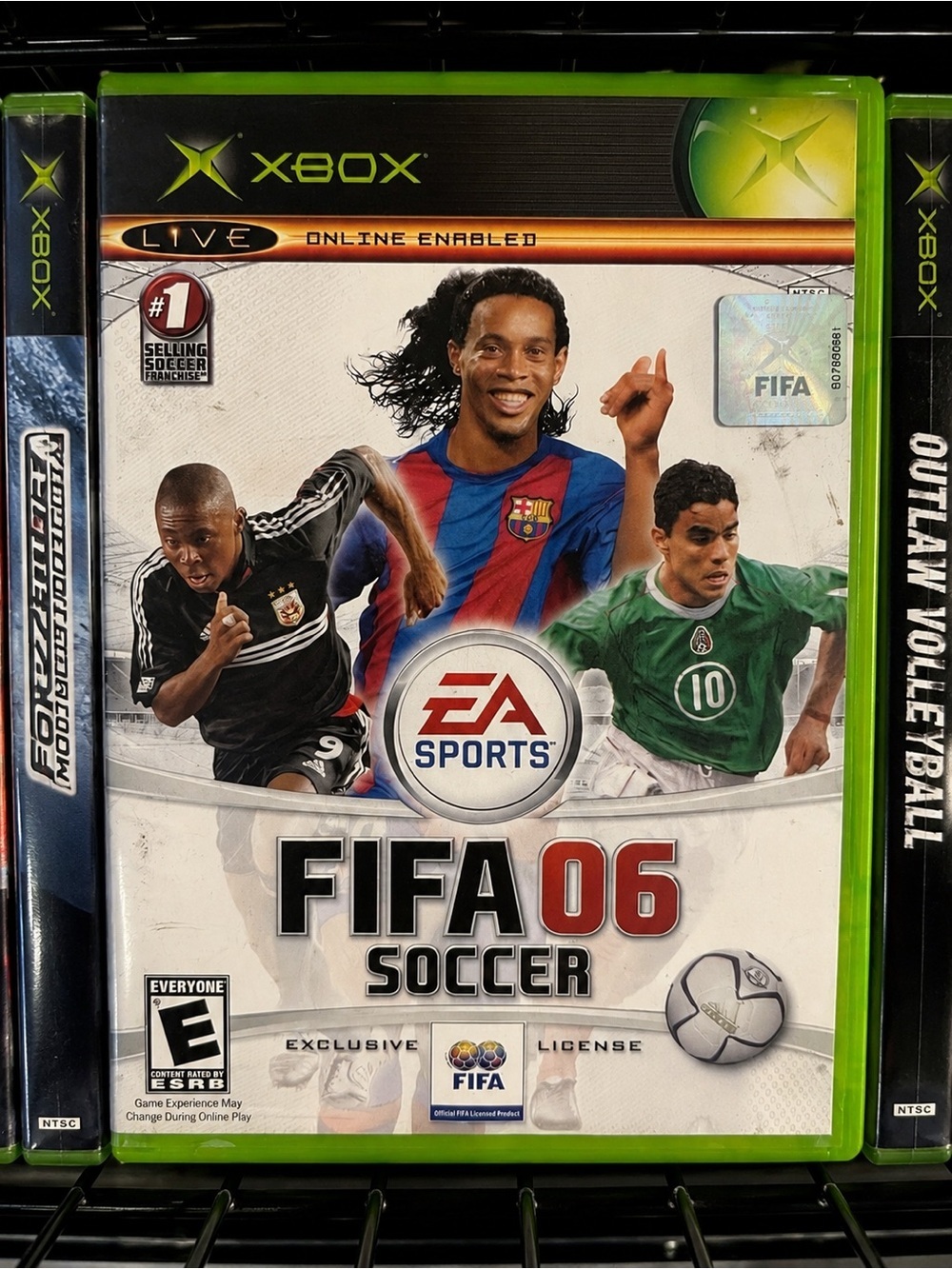 FIFA 06 Soccer Original Xbox Complete CIB EA Sports Ronaldinho